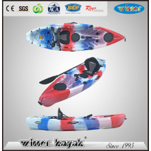 Kayak à pêche unique en plastique compacte et pratique